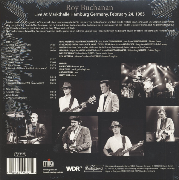 Live At Rockpalast - Hamburg 1985 (2-LP)