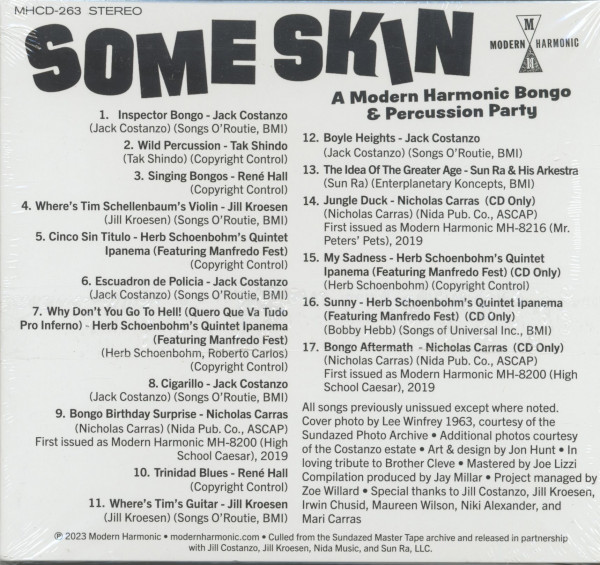 Some Skin - A Modern Harmonic Bongo & Percussion Party! (CD)
