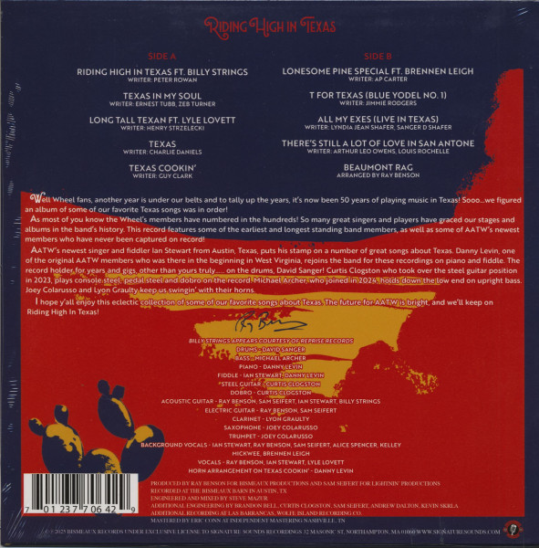 Riding High in Texas (LP)