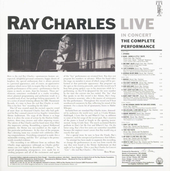Live In Concert: The Complete Performance (remastered) (2 LP)