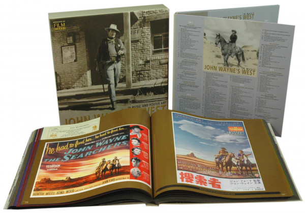 John Wayne's West - In Music And Poster Art (10-CD & 1-DVD Deluxe Box Set)