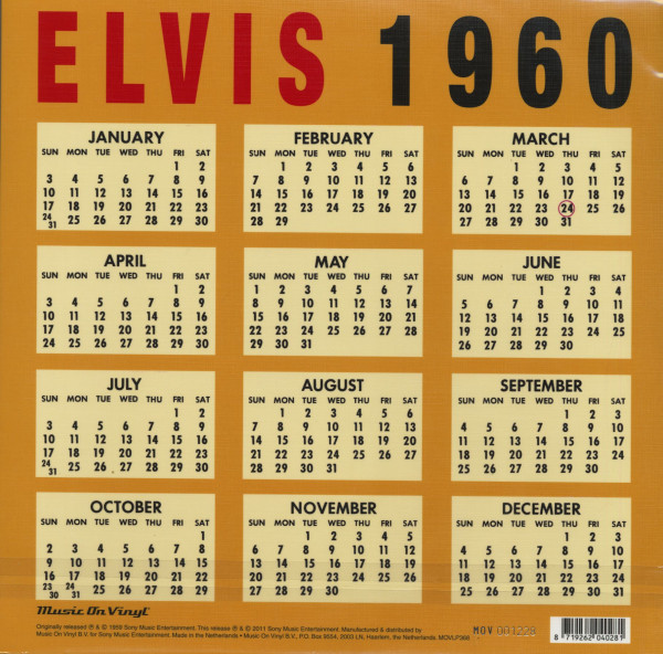 A Date With Elvis (LP, 180g, Colored Vinyl, Ltd.)