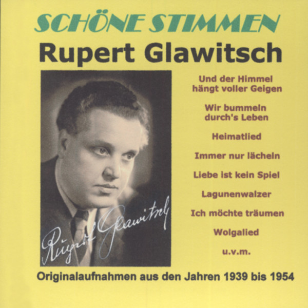 Schöne Stimmen - Originalaufnahmen aus den Jahren 1939-54 Schöne Stimmen - Originalaufnahmen aus den Jahren 1939-54