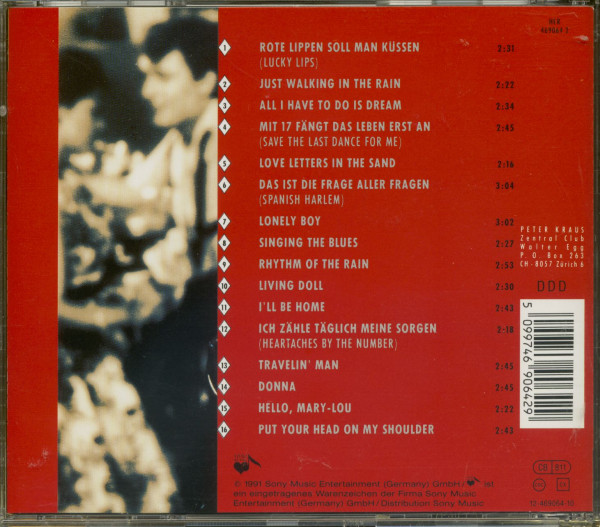 3. Bild von Peter Kraus: Rock & Roll Schmuse-Party (CD)