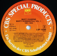 Vorschau: The Marty Robbins Files - Vol.1 (LP) Vorschau: The Marty Robbins Files - Vol.1 (LP)