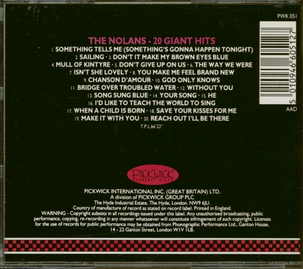 20 Giant Hits (CD)