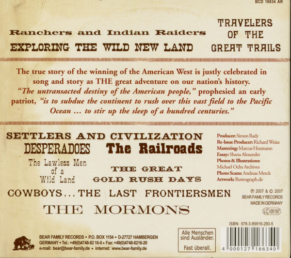How The West Was Won (CD)