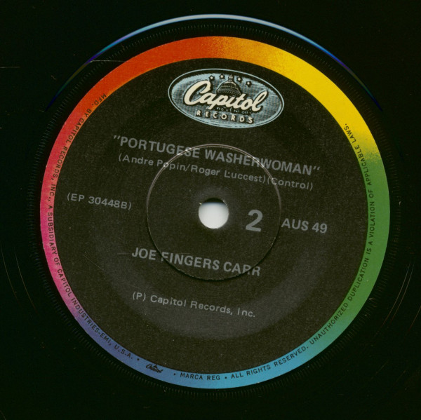Music Box Dancer - Portugese Washerwoman (7inch, 45rpm, SC)
