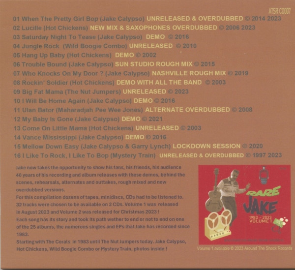 Rare Jake 1983 - 2023 Vol.2 (CD)