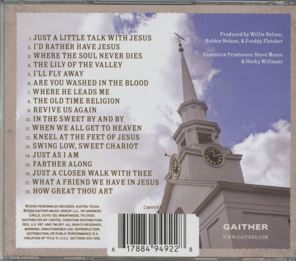 Just As I Am - 18 Hymns and Gospel Favorites (CD)
