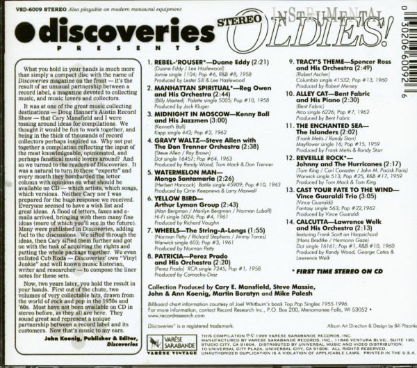 3. Bild von Various: Stereo Instrumental Oldies (CD)