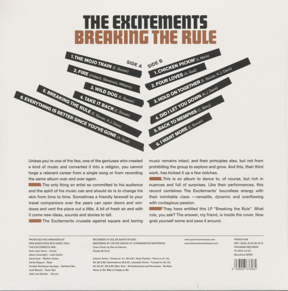 Breaking The Rule (LP)
