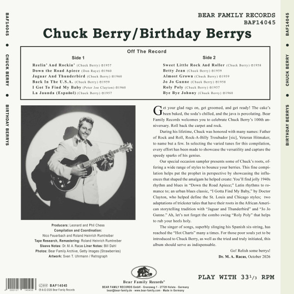 Birthday Berrys (LP, 10inch, 45rpm, Ltd.)