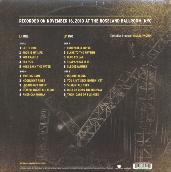 Live At Roseland Ballroom, NYC (LP)
