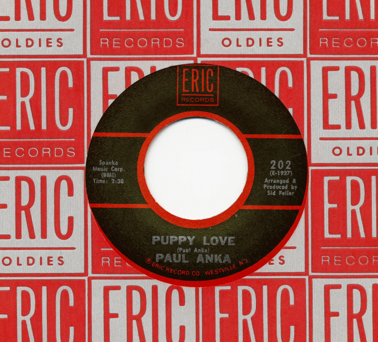 Paul Anka - Puppy Love - Adam And Eve (7inch, 45rpm)