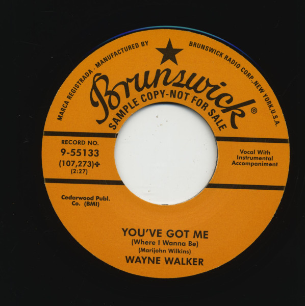 You've Got Me (Where I Wanna Be) - Little Ole' You (7inch, 45rpm)