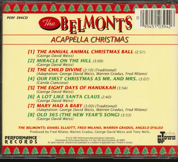 Acappella Christmas (CD)