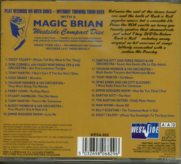 3. Bild von Various: What Did They Do Before Rock & Roll Vol.1 (CD)