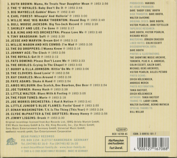 1953 - 29 R&B Classics That Rocked The Jukebox (CD)