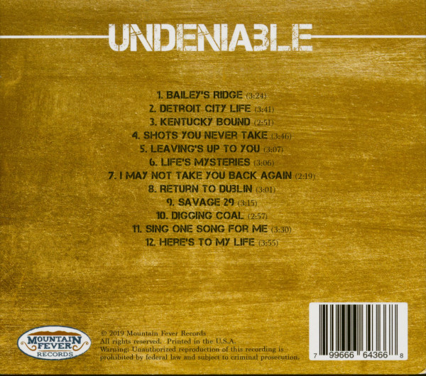 Undeniable (CD)