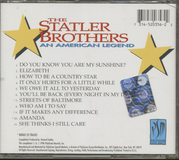 An American Legend (CD)