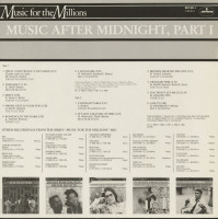 Vorschau: Music After Midnight, Part 1 - Music For Millions (LP) Vorschau: Music After Midnight, Part 1 - Music For Millions (LP)