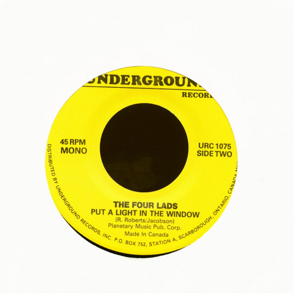 Standing On The Corner - Put A Light In The Window (7inch, 45rpm)