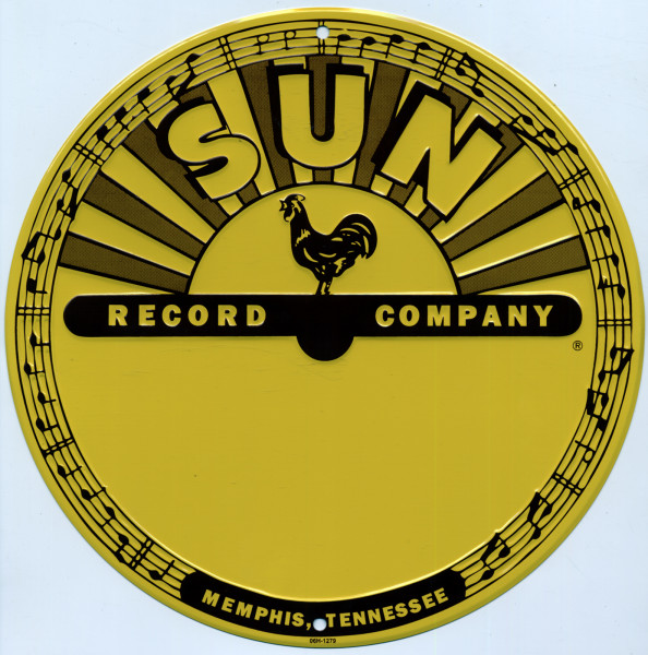 Sun Logo - Aluminum Sign - Alu-Schild 12' - 30