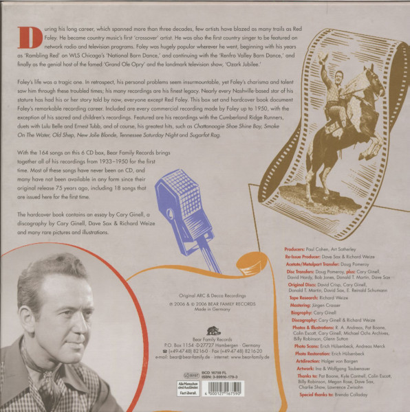 Old Shep, Recordings 1933-50 (6-CD Deluxe Box Set)