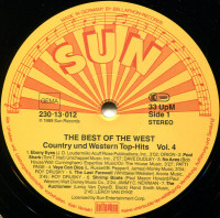 Vorschau: The Best Of The West - Country And Western Top-Hits Vol.4 (LP) Vorschau: The Best Of The West - Country And Western Top-Hits Vol.4 (LP)