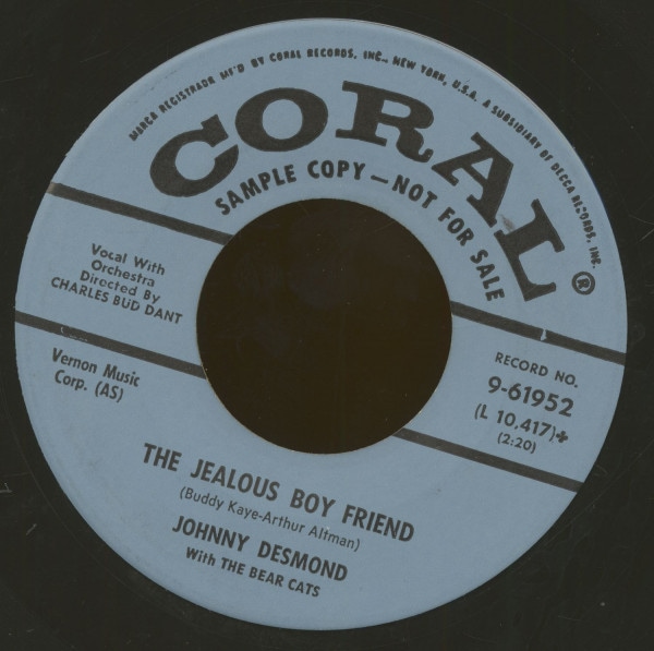 The Sands Of Time - The Jealous Boy Friend (7inch, 45rpm, BC)