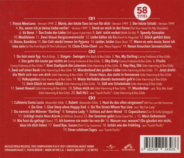 3. Bild von Rex Gildo: Electrola...Das Ist Musik! (3-CD)