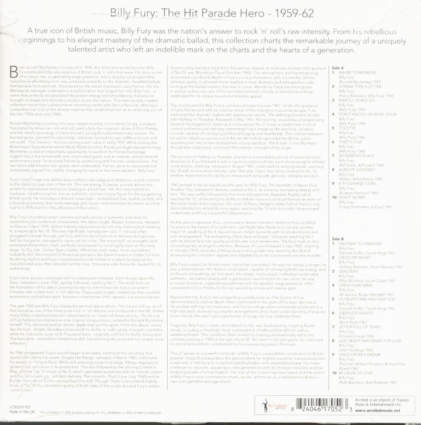 Hit Parade Hero 1959-62 (LP)