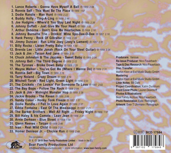 Vol.32 - Rockabilly And Rock 'n' Roll From The Vaults Of Decca, Brunswick, Coral Records (CD)
