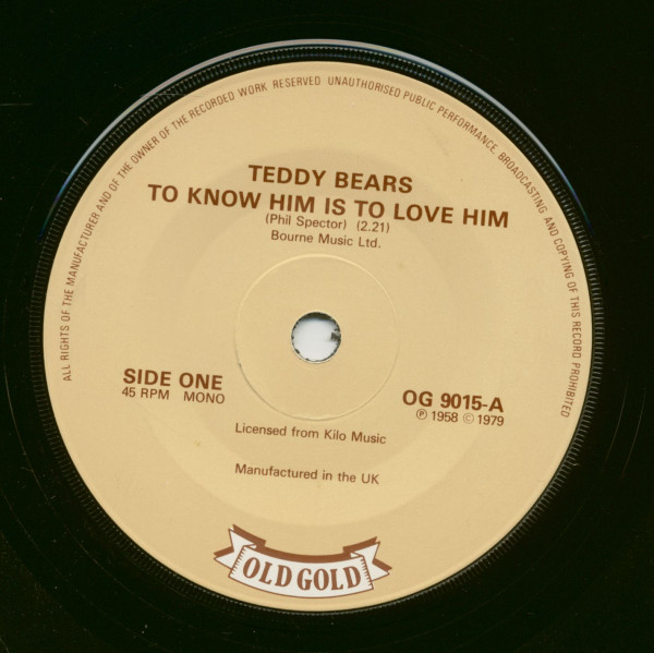 To Know Him Is To Love Him - Endless Sleep (7inch, 45rpm, SC) To Know Him Is To Love Him - Endless Sleep (7inch, 45rpm, SC)