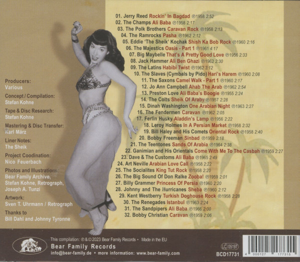 Destination Desert - 32 Oriental Rock 'n' Roll Treasures (CD)
