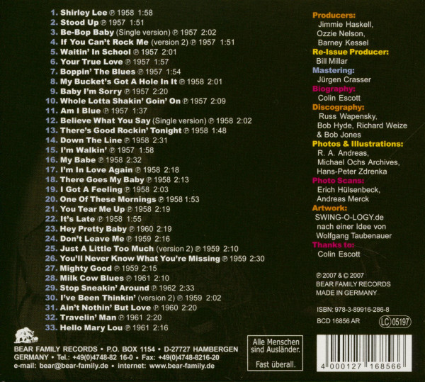 Ricky Nelson - Ricky Rocks (CD)