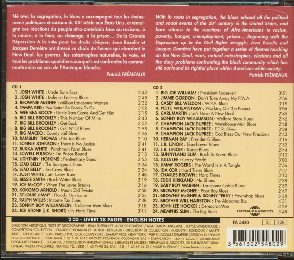 Hard Time Blues 1927 - 1960 (2-CD)