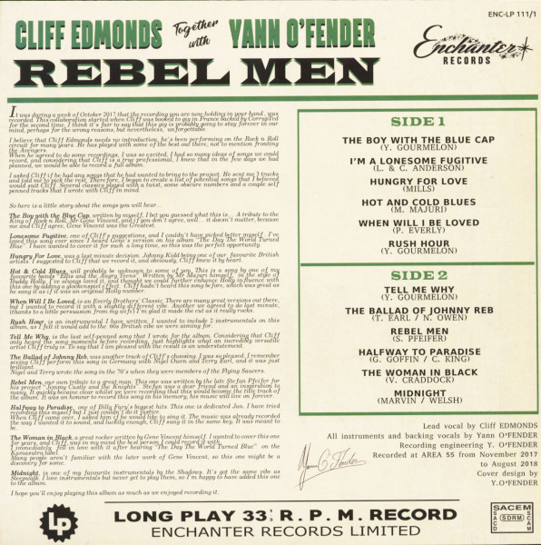 Rebel Men (LP)