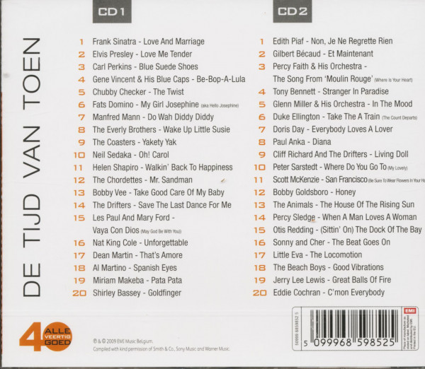 3. Bild von Various: Alle 40 Goed - De Tijd Van Toen (2-CD)
