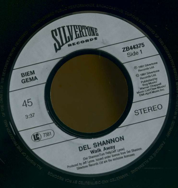 Walk Away - Nobody's Business (PS, 45rpm)