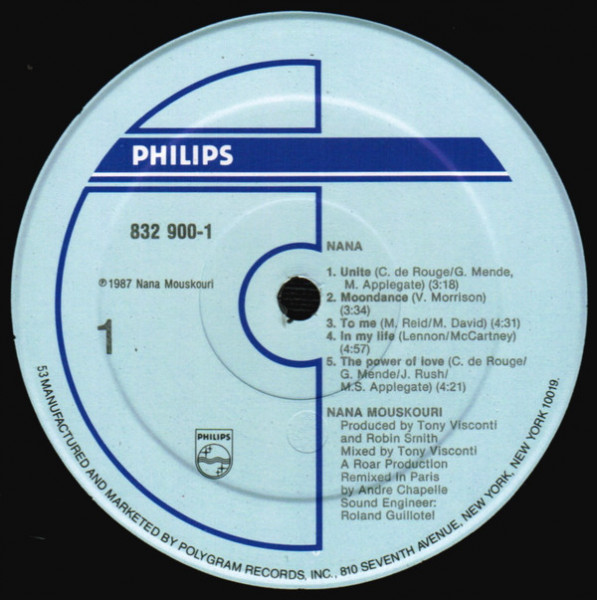 Nana (LP, US Pressing)