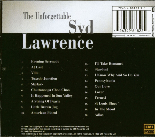 The Unforgettable (CD)