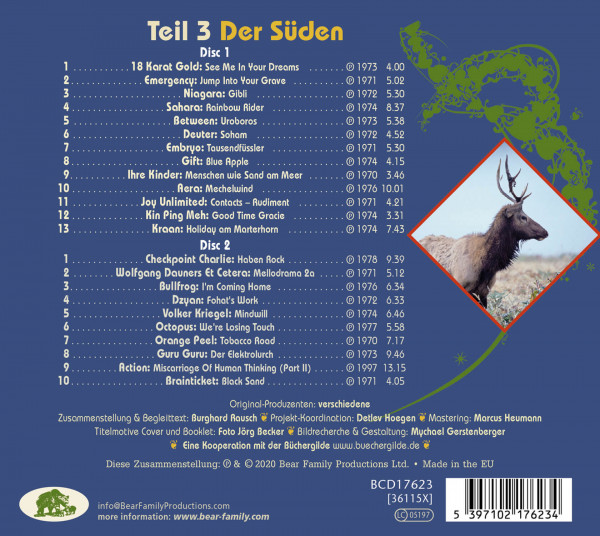 3. Bild von Various - Kraut!: Teil 3 - KRAUT! - Die innovativen Jahre des Krautrock 1968-1979 (2-CD)