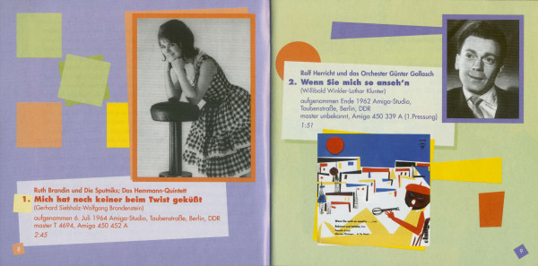 5. Bild von Various - Hits und Raritäten auf deutsch: Twist in der DDR (CD)