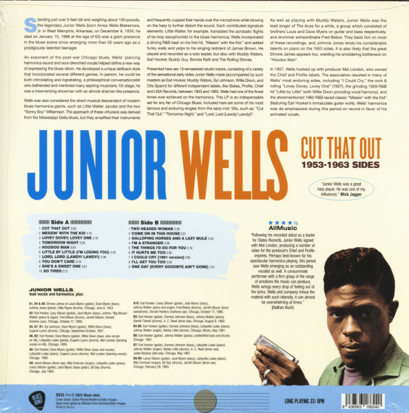 Cut That Out - 1953-1963 Sides (LP, 180g Vinyl)