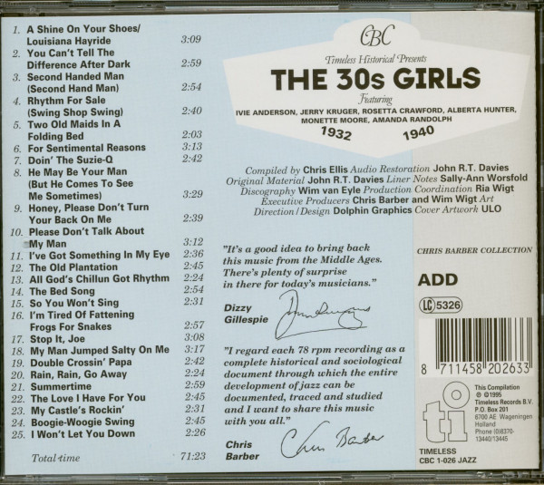 The 30s Girls (CD)