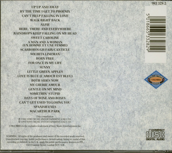 Great Songs Of The 60's (CD)