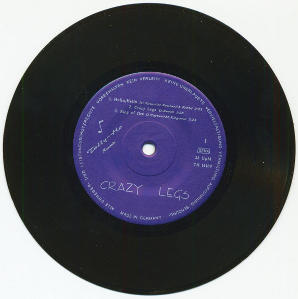 Hello, Hello (7inch, EP, 33rpm, PS, SC)