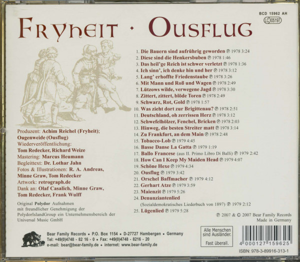 4. Bild von OUGENWEIDE: Fryheit - Ousflug